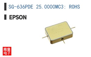 SG-636PDE 25.0000MC3: ROHS