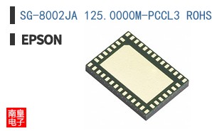 SG-8002JA 125.0000M-PCCL3 ROHS